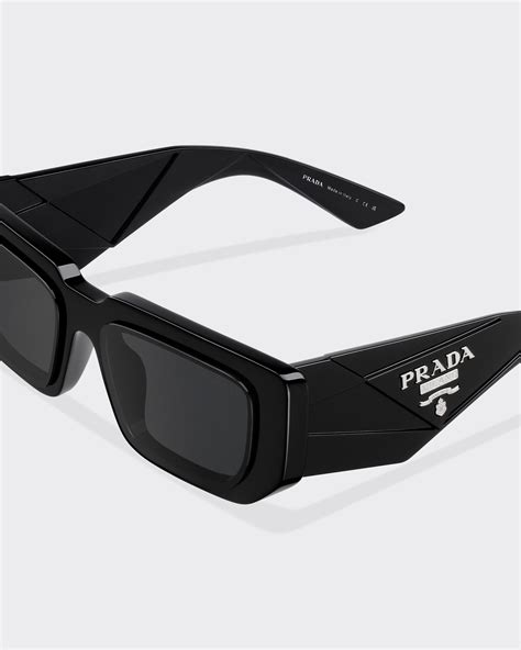 prada spr 12qs|Slate Gray Lenses Sunglasses With Prada Logo .